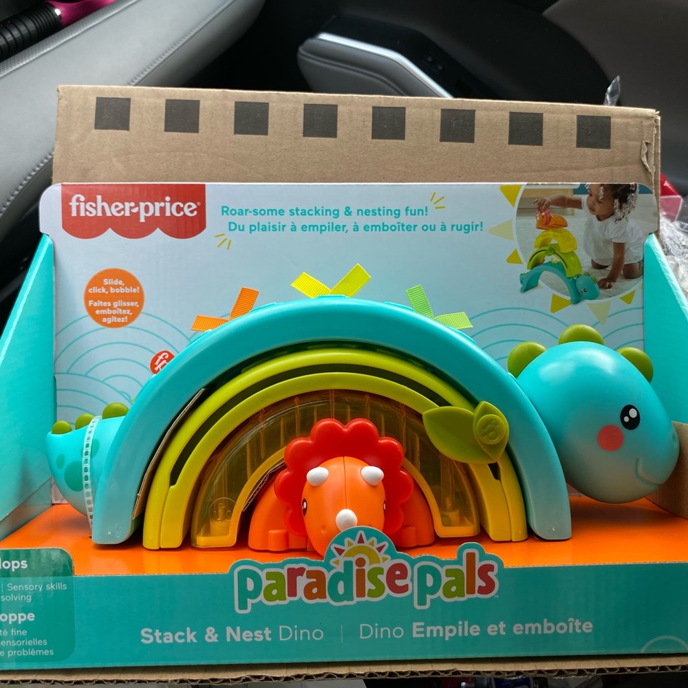 Paradise Pals Stack & Nest Dino